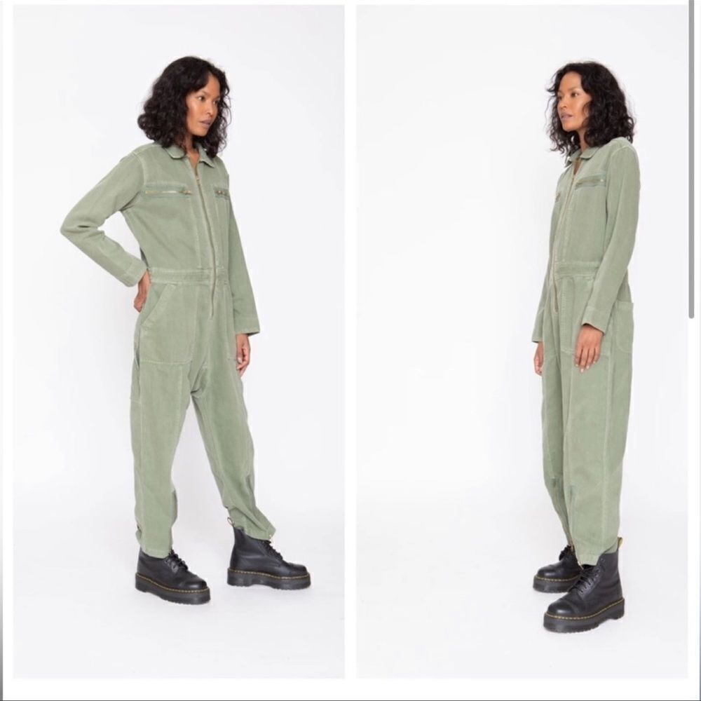 NWT Sandrine Rose x Free People Army Jumpsuit XS